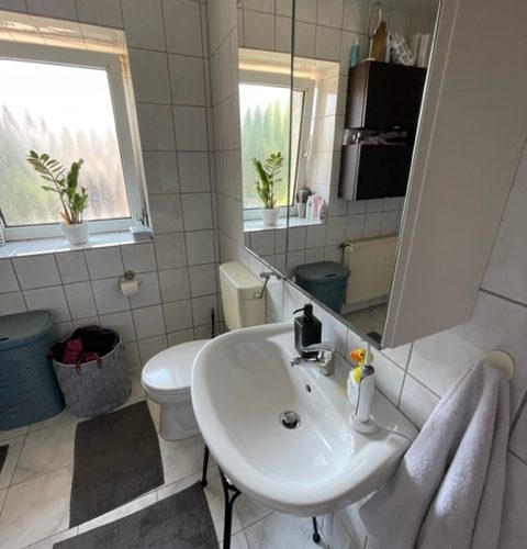 Ausschnitt vom Badezimmer