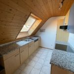 Küche in der Wohnung im DG des Neubaues