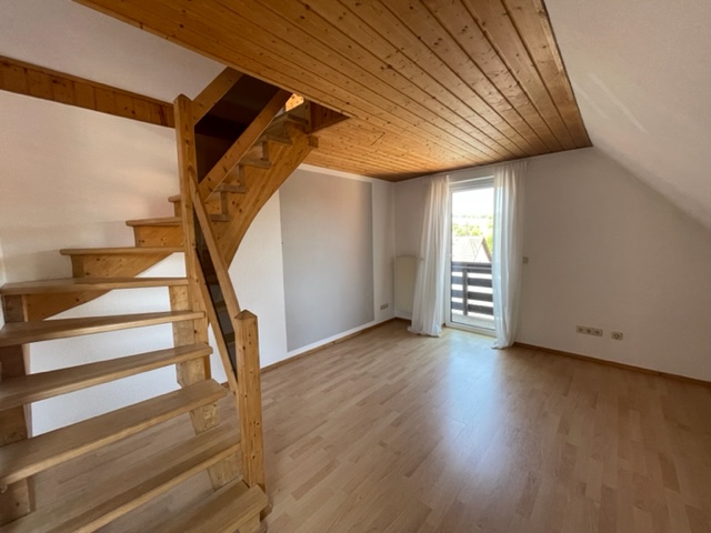 Treppe vom DG in den Studiobereich