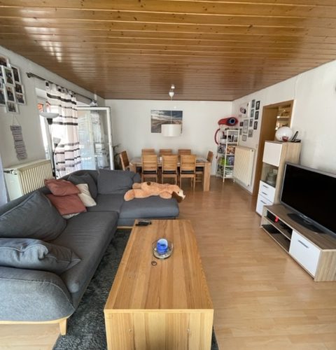 Wohn- und Essbereich im EG des Neubaues