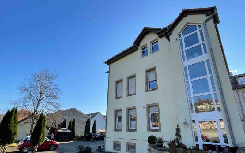 Rückseite der Liegenschaft