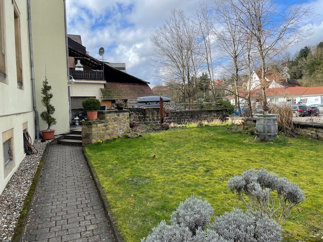 Detailaufnahme, hier vom Garten auf der Rückseite