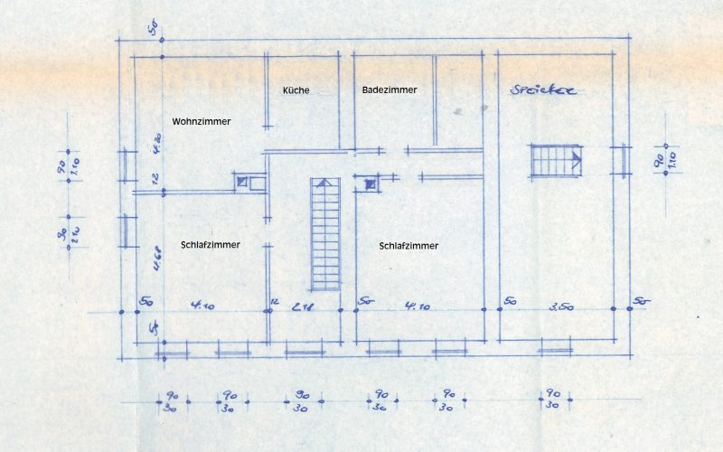 Grundriss Dachgeschoss