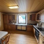 Blick vom Flur zur Küche