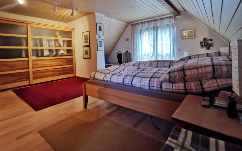 Schlafzimmer im Dachgeschoss
