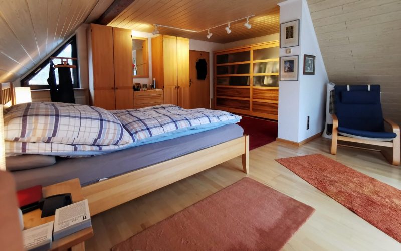 Schlafzimmer im Dachgeschoss