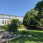 inmitten der Stadt und doch im Grünen