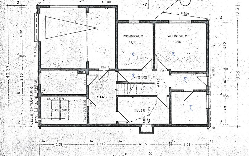 Grundriss Untergeschoss