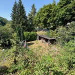 Ausschnitt vom Garten mit Zwinger