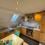 Küche im Dachgeschoss