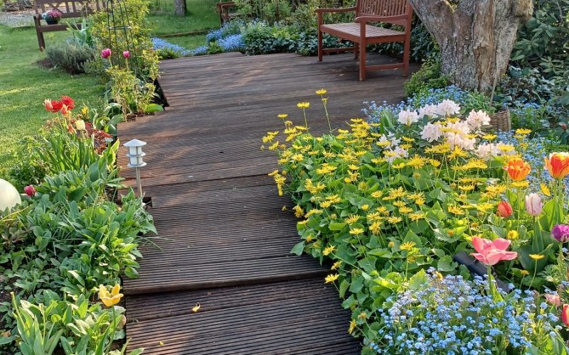 Detailaufnahme vom Garten