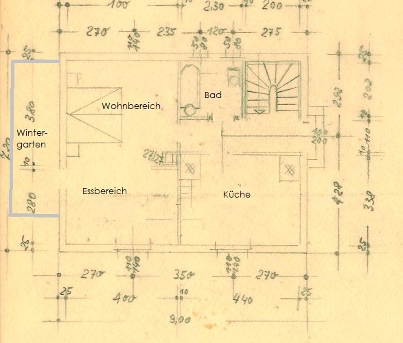 Grundriss Erdgeschoss