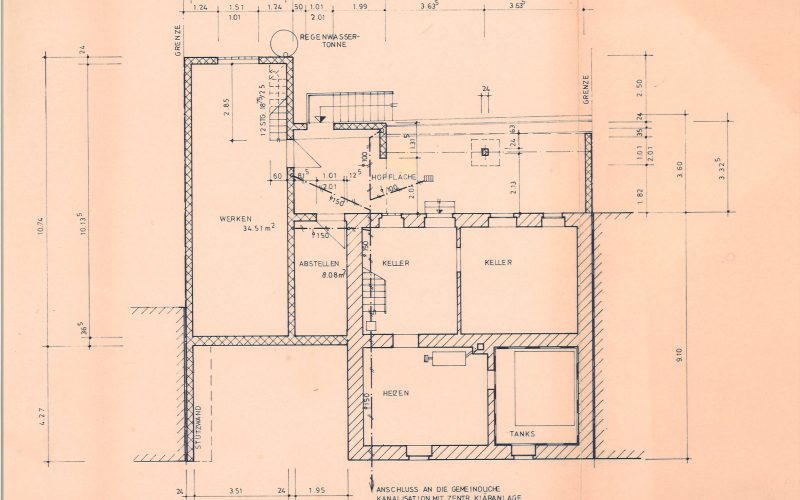 Grundriss Kellergeschoss