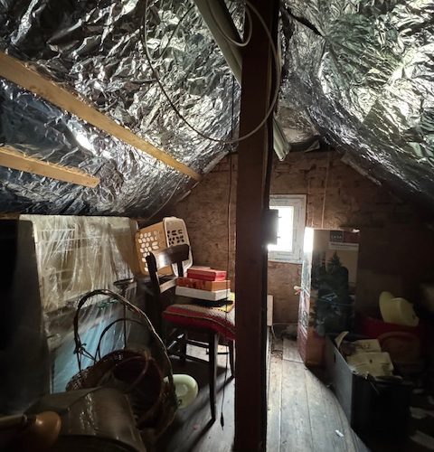 wärmegedämmtes Dachgeschoss