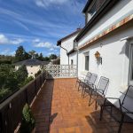 Ihr Balkon auf der Gartenseite