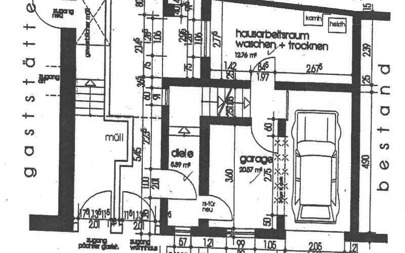 Grundriss Erdgeschoss
