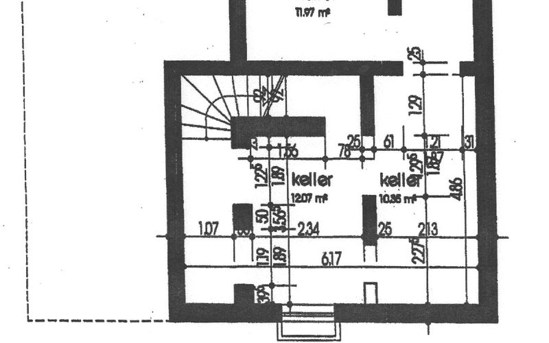 Grundriss Kellergeschoss
