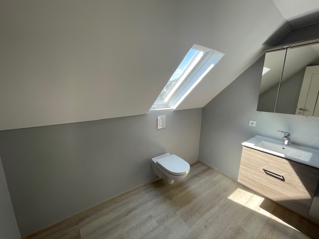 Duschbadezimmer im DG