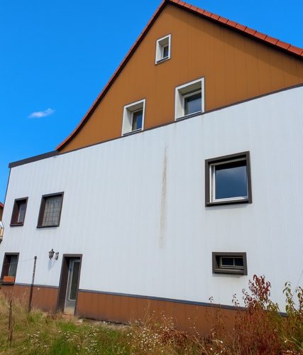 Gartenseite der Liegenschaft