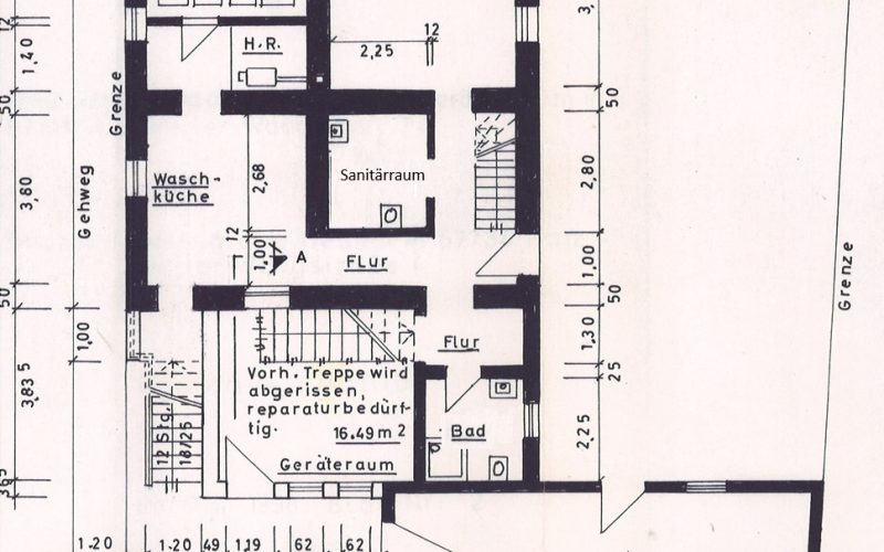 Grundriss Kellergeschoss