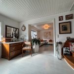 ersichtlich ist die Treppe zum Dachgeschoss